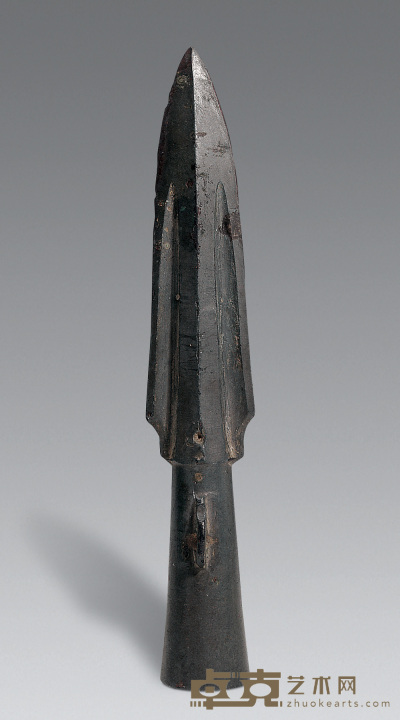 战国 铜矛 长18.8cm