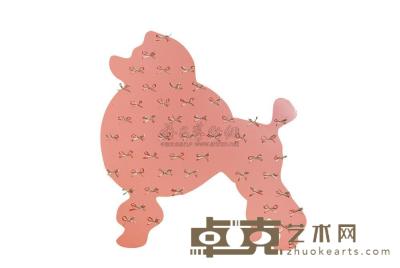 艺术造型装饰物——公主狗 （一件） 130×150cm