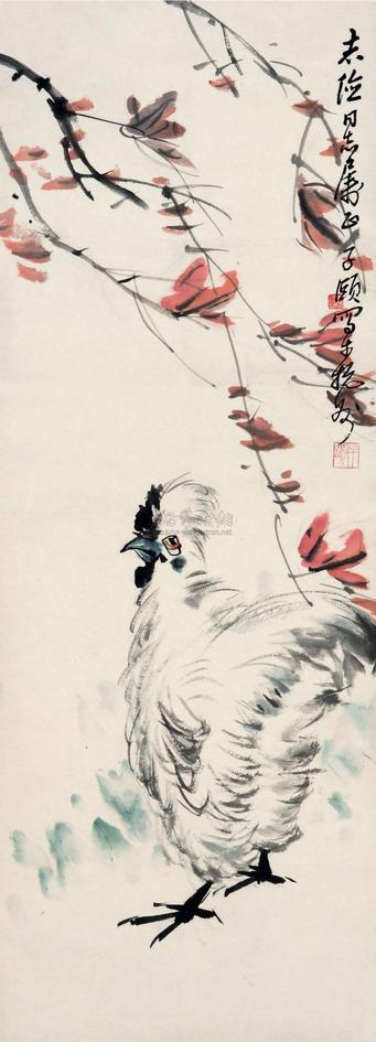 夏子颐 大吉图 立轴