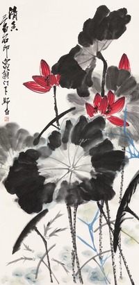 娄师白 清香 立轴