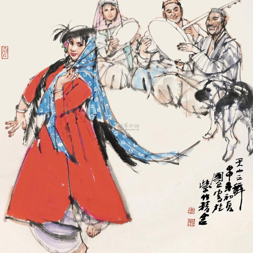 史国良 天山之舞 镜片