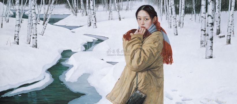 刘孔喜 2008年作 青春纪事之八---融雪完达山