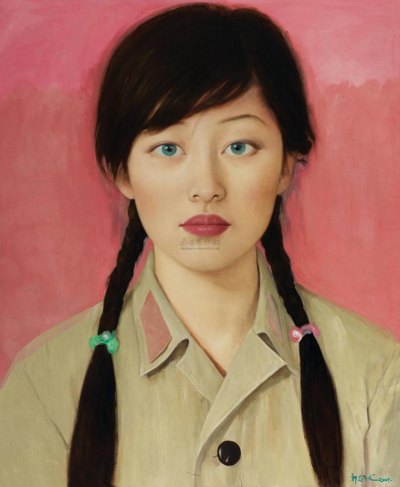 祁志龙 2007年作 中国姑娘