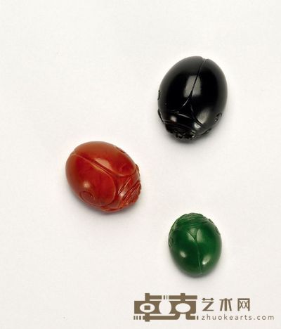 赵显志 喜中三元 挂件 27×20×13 mm 25×20×15 mm 19×17×10 mm