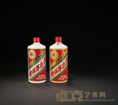 80年代初五星牌贵州茅台酒（三大革命）1瓶，1983～1986年五星牌贵州茅台酒（地方国营）1瓶 