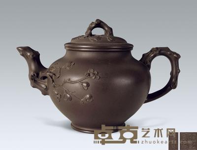 朱可心 梅报春壶 高13cm