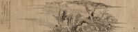 汪梅鼎 1808年作 狮林图 横幅