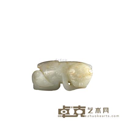 明 黄玉辟邪 6.6×3.4×2.5cm