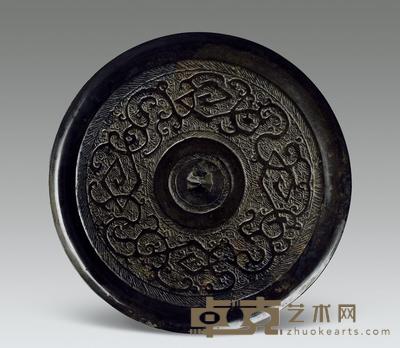 蟠螭纹镜 直径153mm；重201.6g
