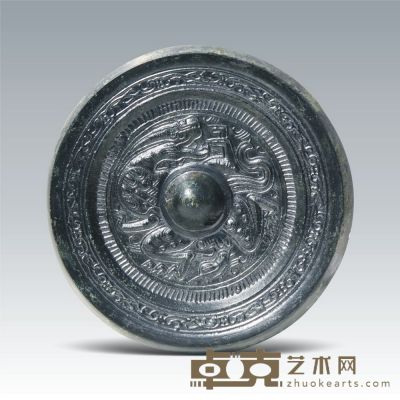 汉 性征神龙镜 直径：11.3cm