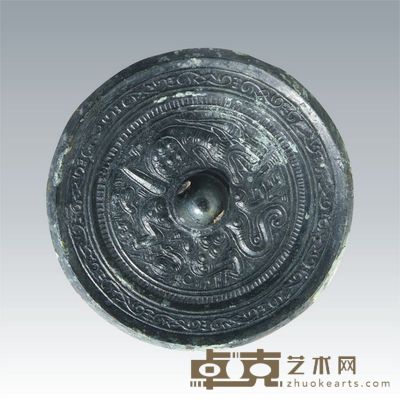 汉 性征神龙镜 直径:11.2cm
