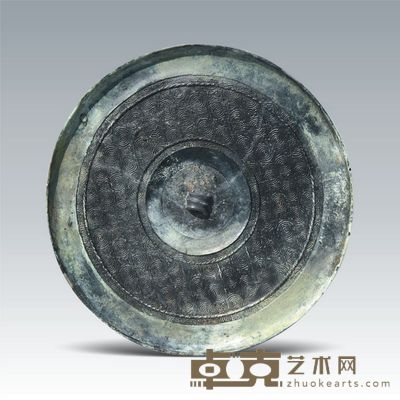 战国 雷电纹镜 直径:13.8cm