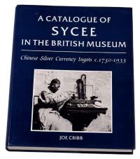 1992年Joe Cribb（乔·克力布）著《大英博物馆所藏中国元宝目录》一册