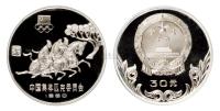 1980年中国奥林匹克委员会纪念银币 （一枚）
