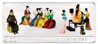 2001年中国传统绘画《韩熙载夜宴图》彩色纪念银币 （一枚）