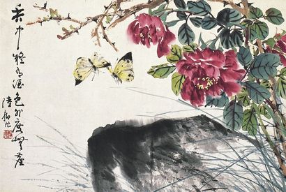 陆抑非   仙蝶寻春