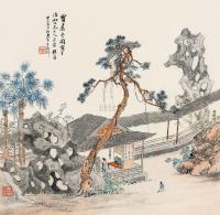 吴榖祥 癸未（1883）年作 宝彝斋图 立轴