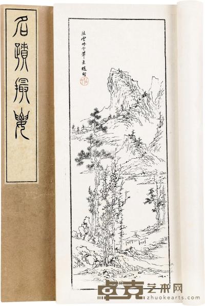 日本明治18年（1885） 名迹撮要 