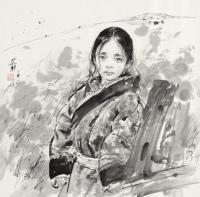 艾轩 2011年作 藏族少女