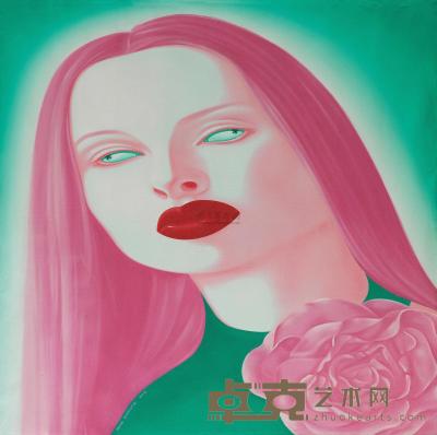 俸正杰 2004年作 中国肖像NO.19 150×150cm
