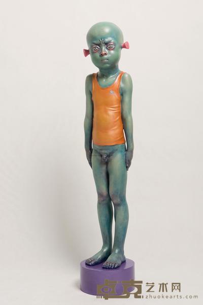 颜石林 2008年作 今夜无眠 114×25×25cm
