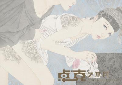 李嘉儒 2011年作 困惑的浪漫 镜心 60×80cm