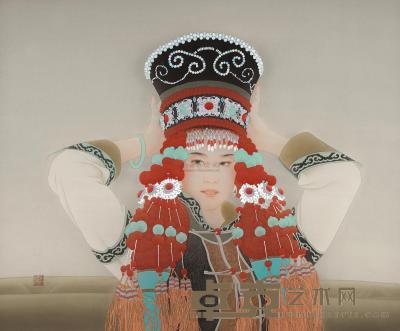 白桦 2010年作 美丽的苏茹雅 镜心 87×107cm
