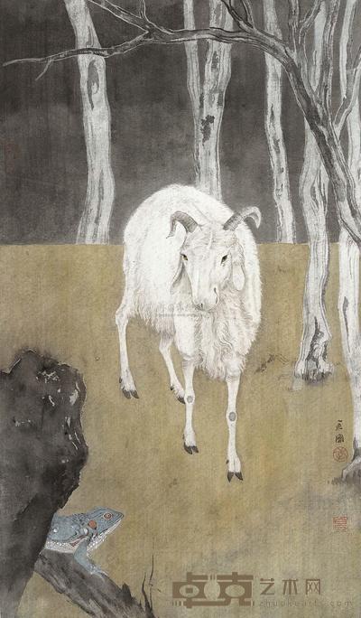 李金国 2011年作 对峙系列 镜心 41×33cm