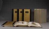 1925-1928年 作者签名特限量编号原函精装《乔治·欧默福普洛斯所藏中国、朝鲜和波斯陶瓷器》六卷全