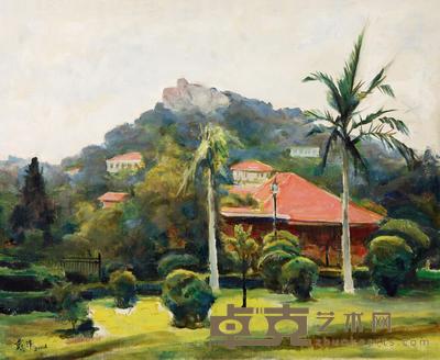 戴泽 2004年作 鼓浪屿 61×50cm