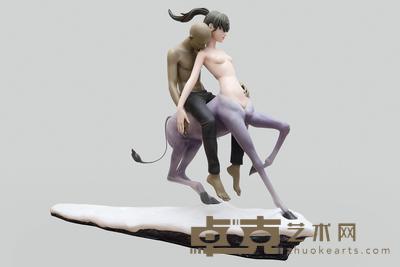 金钕 2008年作 夜 152×32×96cm