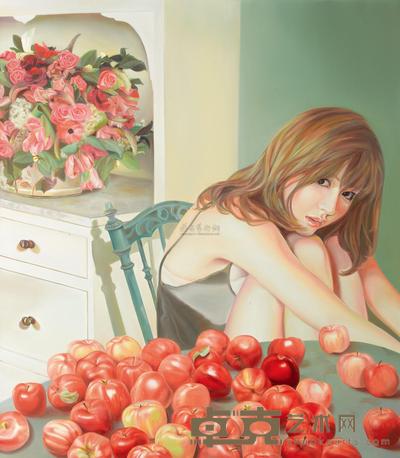 廖曼 2010年作 一次炫耀的代价 140×160cm