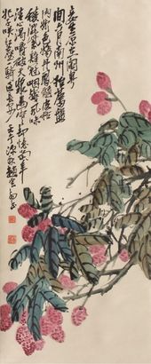 赵云壑 花卉 立轴