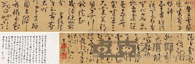 朱翊镰 草书诗卷 手卷 27.3×288cm