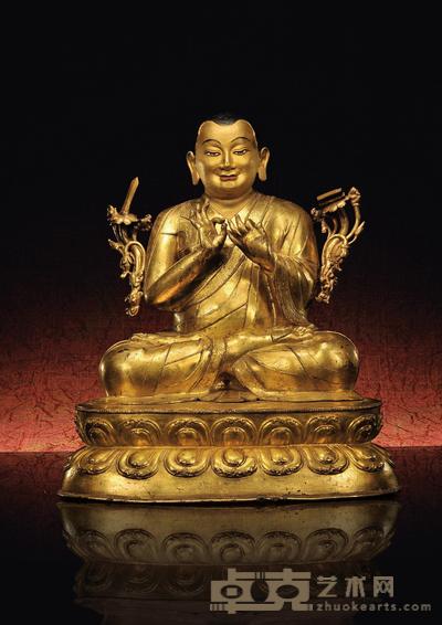 16世纪 宗喀巴 高33.6cm
