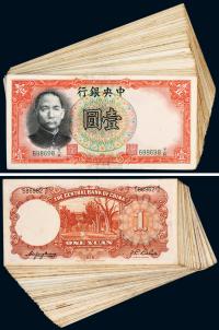 民国二十五年（1936年）中央银行英华公司壹圆100枚