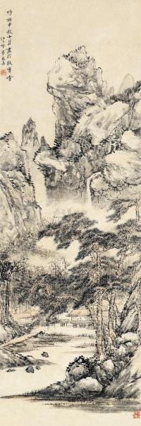 蔡嘉 丙申（1776）年作 松崖客话 镜片