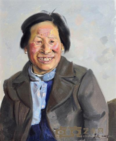 忻东旺 2005年作 肖像 60×50cm