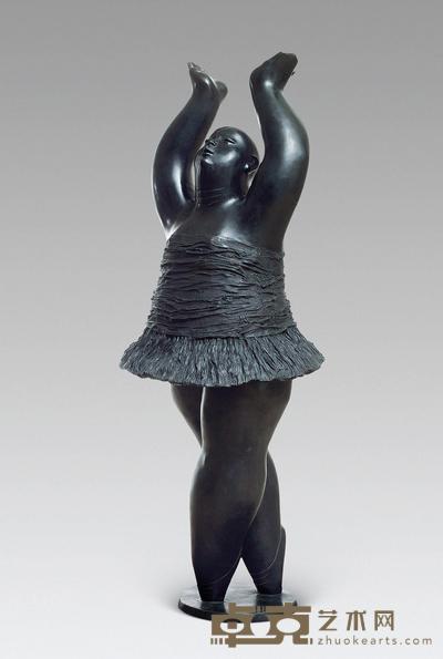 尹智欣 2006年作 舞蹈家系列 100×37×37cm