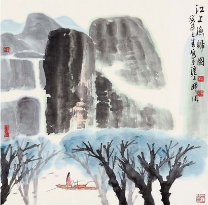 林曦明 山水