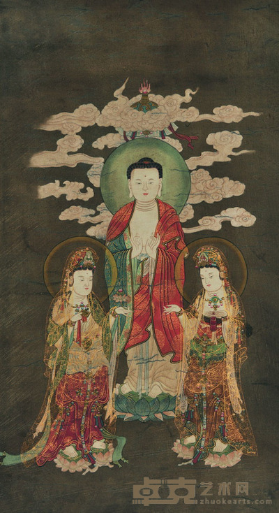 佚名 佛像 84×46 每幅3.5