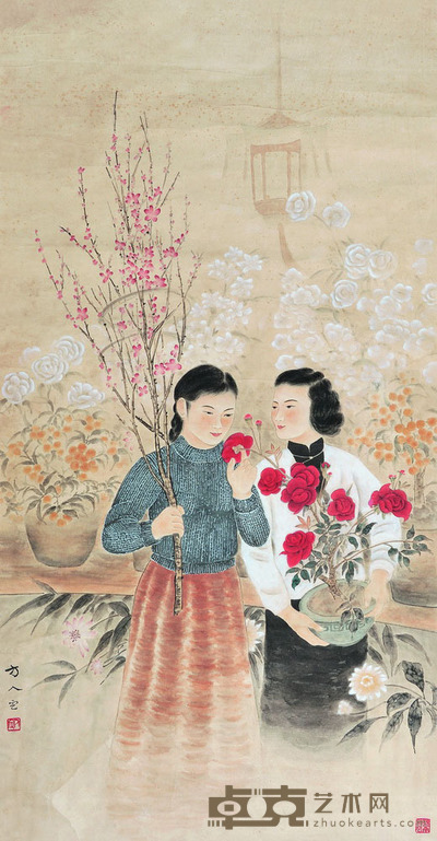 方人定 幸福花开 133×69 每幅8.4