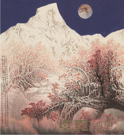 朵尔基 山水 91x84cm 约6.9平尺