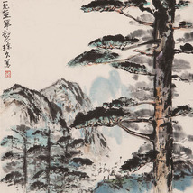 李琼久 山水