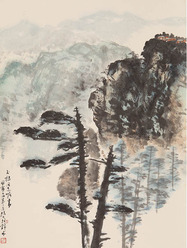 李琼久 山水