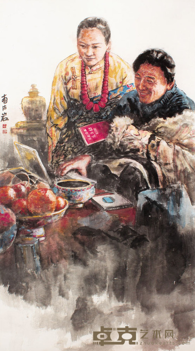 南海岩 人物镜片 178×94