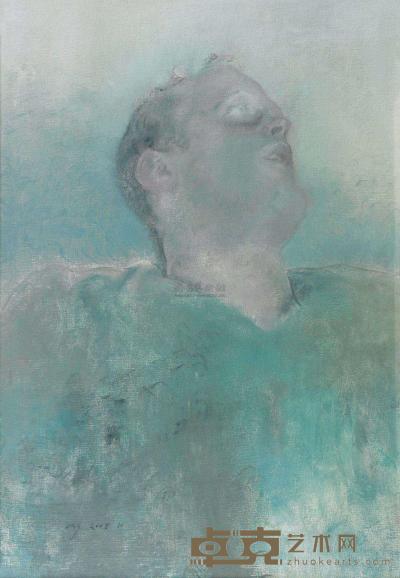 毛焰 2008-2009 托马斯肖像一组 No.2 110×75cm