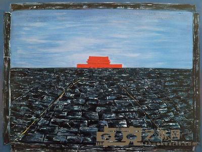 张晓刚 天安门 No.2(10/130) 78×119cm
