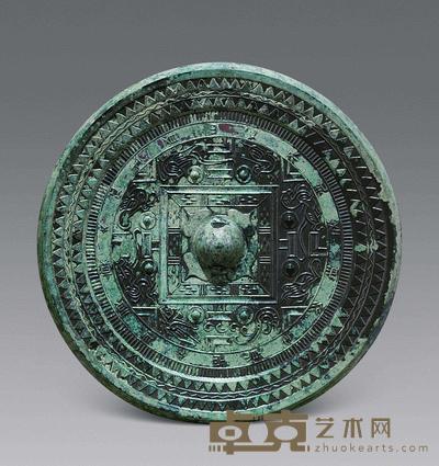尚方铭四灵规矩镜 直径15.3cm