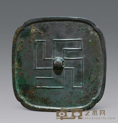 卐字镜 直径14.3cm